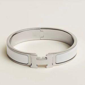 Hermes H Silver and Pallad Bracelet